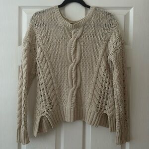 Vince cable knit sweater, size S (used)